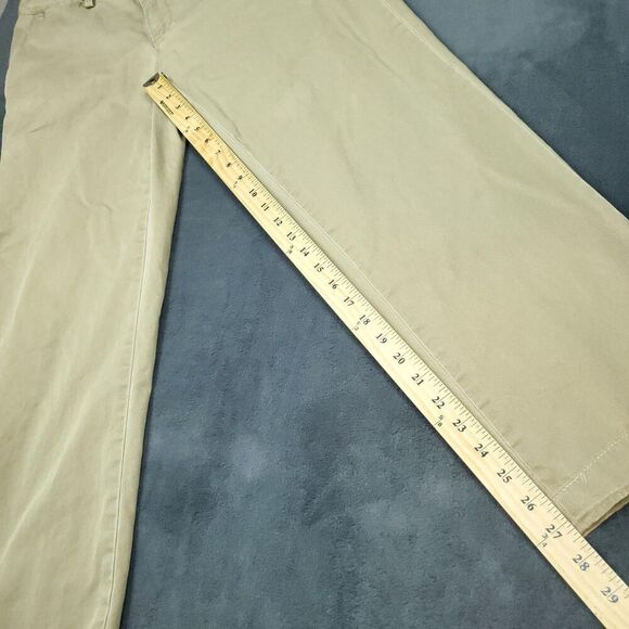 Polo Ralph Lauren Pants Mens 32x28 Classic Fit Chino Flat Front Beige Khaki - Picture 10 of 16